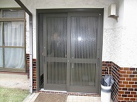 玄関引戸カバー工法